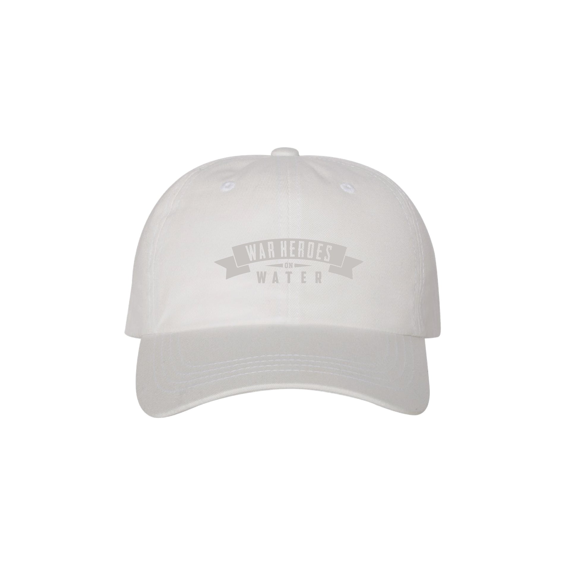 WHOW WHITE RELAXED FIT HAT