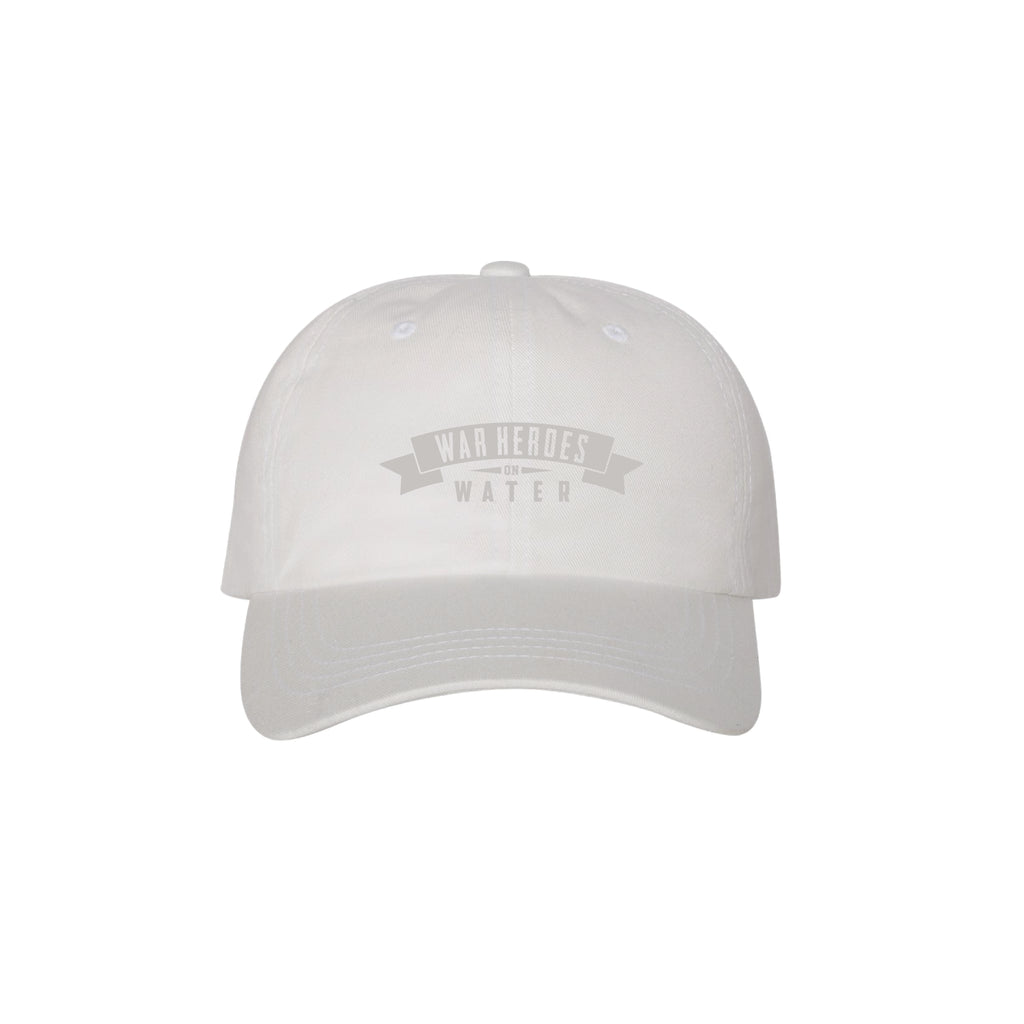WHOW WHITE RELAXED FIT HAT