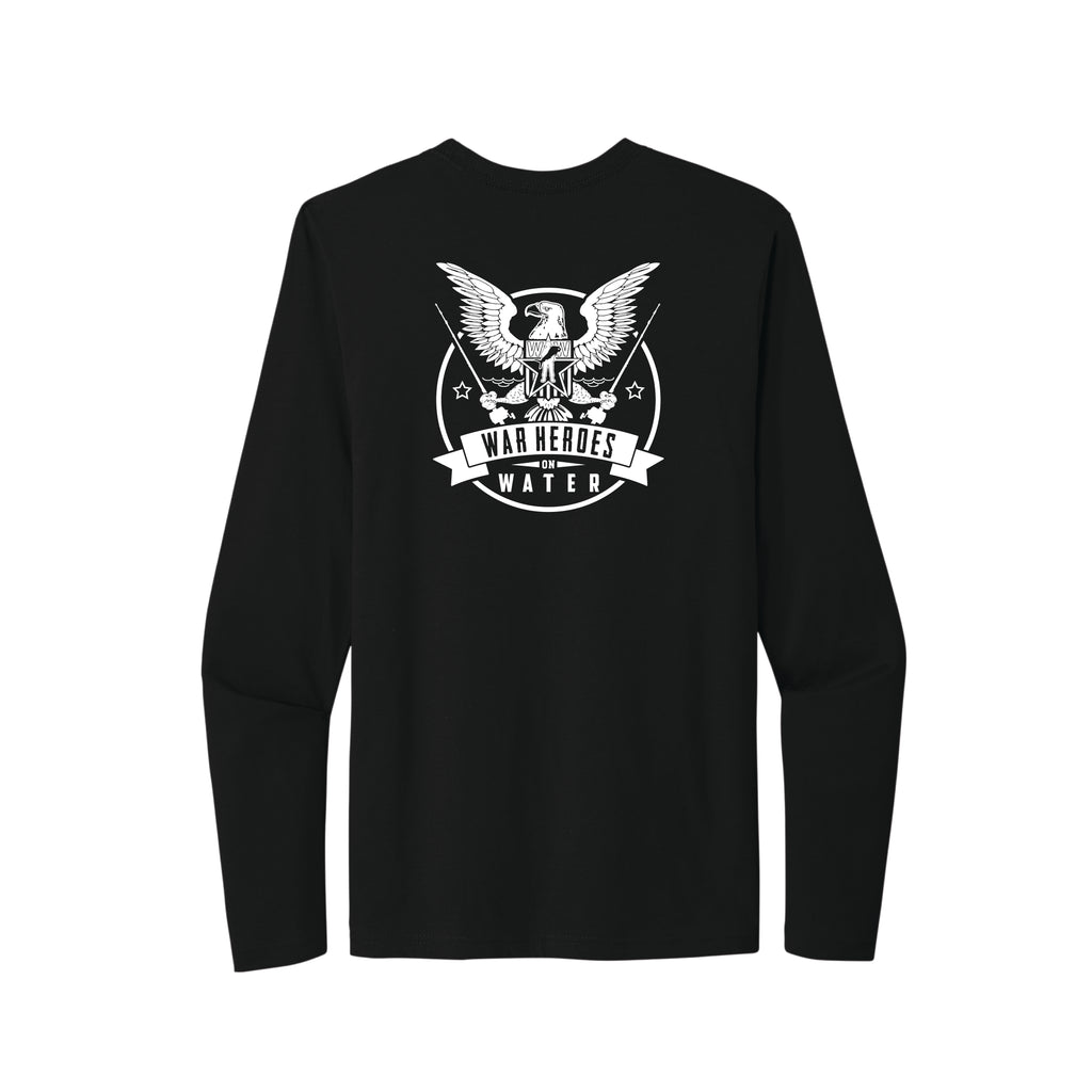 Men's BLACK Icon Logo Tee (Long Sleeve)
