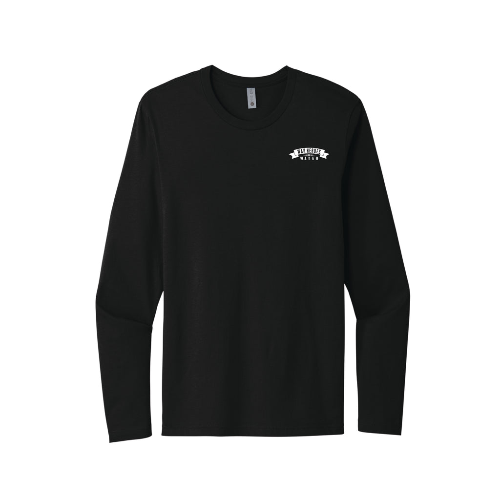 Men's BLACK Icon Logo Tee (Long Sleeve)